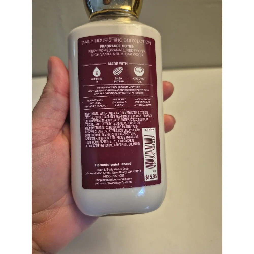 Bath and Body Works Forever Red Lotion 8 Fl Oz